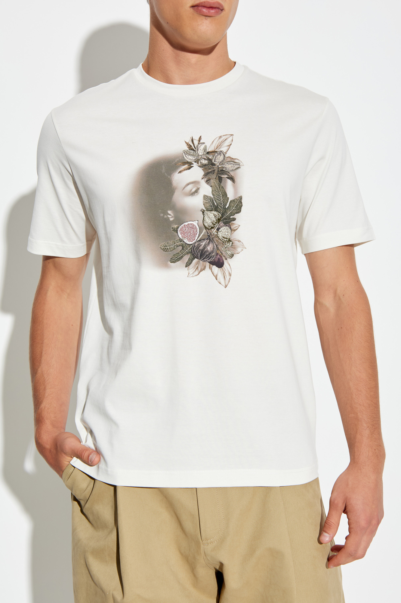 Tシャツ・カットソー EMPORIO ARMANI SS25 T-SHIRT (EM001400 AF10017 FB234) EMPORIO ARMANI: T-shirt men - Blue | Emporio Armani t-shirt
